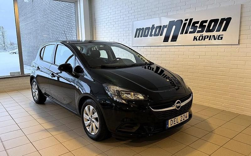 Grön Begagnad 2015 Opel Corsa Halvkombi | 129 500 kr (Marknadspris) - Bild 1/4