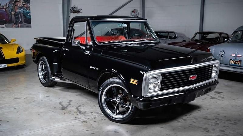Svart Begagnad 1972 Chevrolet C10 Pickup | 459 000 kr - Bild 1/4