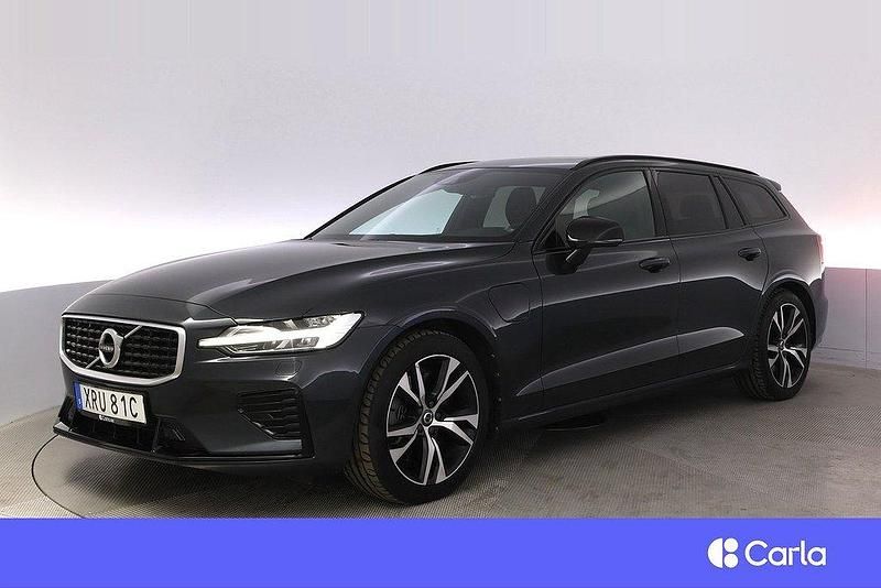 Savile grå metallic Begagnad 2019 Volvo V60 R-Design Kombi | 344 900 kr (Bra pris) - Bild 1/4