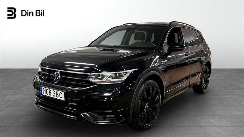 Svart Begagnad 2021 VW Tiguan Allspace R-line SUV | 359 500 kr (Lite dyr) - Bild 1/4