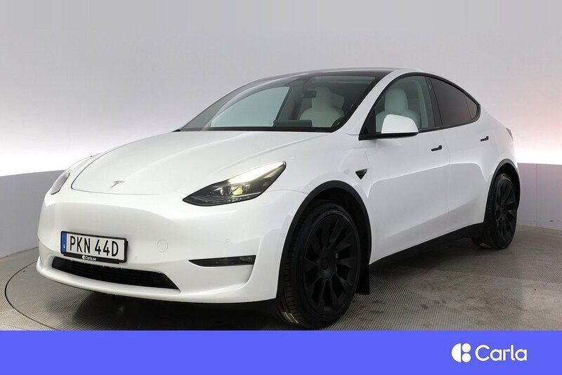 Null Begagnad 2021 Tesla Model Y Long Range SUV | 329 900 kr (Superpris) - Bild 1/3