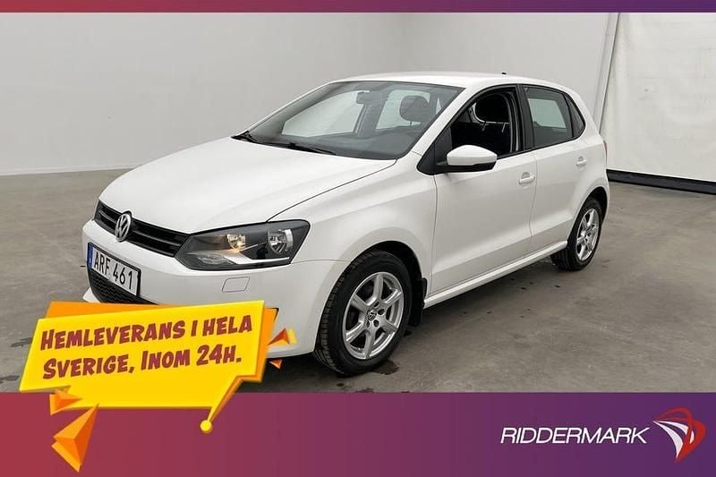 Begagnad VW Polo 86 HK (63 kW) 2013 Vit Halvkombi