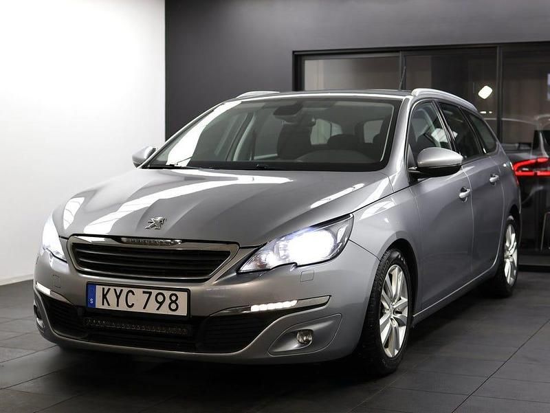 Begagnad Peugeot 308 SW Active 121 HK (88 kW) 2015 Grå Kombi