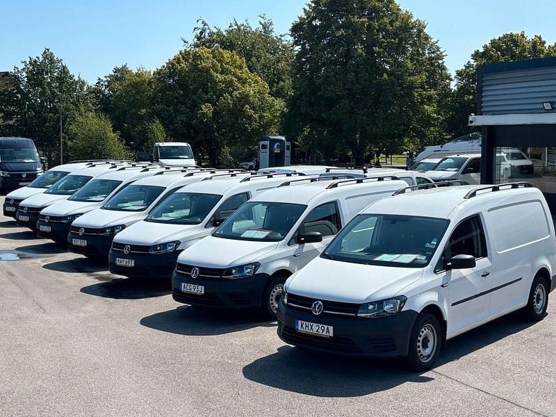 Vit Begagnad 2020 VW Caddy Maxi Minibuss | 205 000 kr (Bra pris) - Bild 1/4