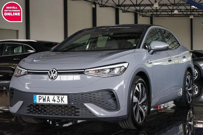 Grå Begagnad 2022 VW ID.5 Pro Performance SUV | 270 000 kr (Bra pris) - Bild 1/4