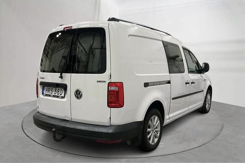Begagnad VW Caddy Maxi 2020 Vit Minibuss