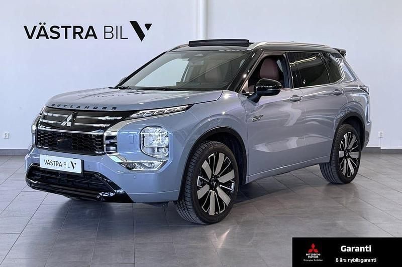 Ny Mitsubishi Outlander P-HEV Instyle 306 HK (225 kW) 2025 Moonstone grå SUV