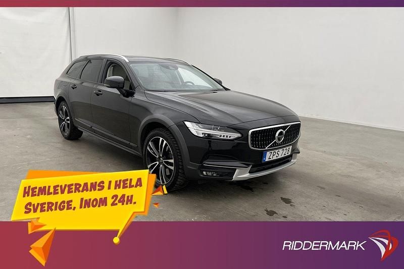 Svart Begagnad 2018 Volvo V90 CC Kombi | 298 800 kr (Lite dyr) - Bild 1/4