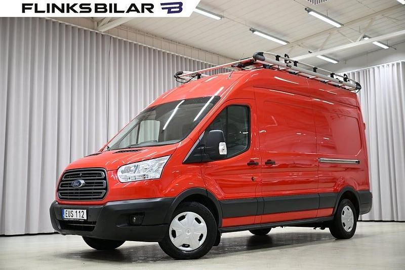 Begagnad Ford Transit 170 HK (125 kW) 2018 Röd Van