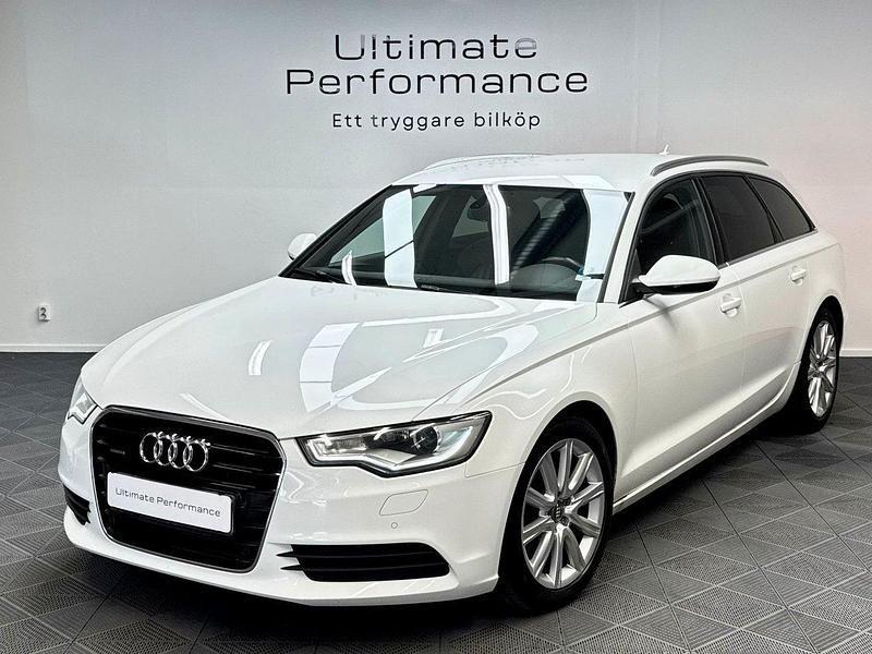 Vit Begagnad 2013 Audi A6 Kombi | 129 000 kr (Marknadspris) - Bild 1/4