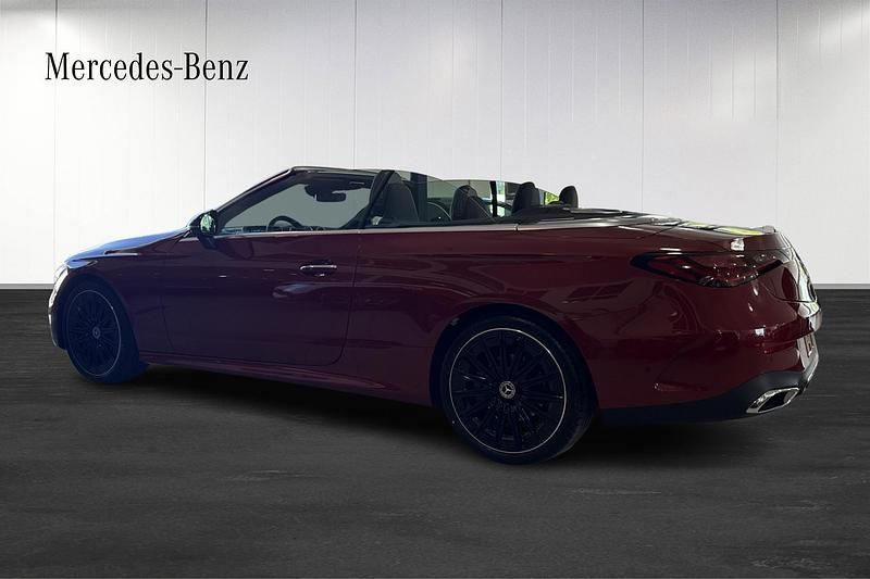 Ny Mercedes CLE200 2025 Röd Cab
