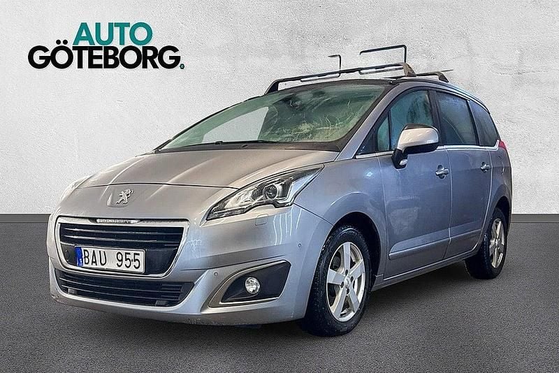 Artense grey metallic Begagnad 2013 Peugeot 5008 Allure Minibuss | 84 900 kr (Marknadspris) - Bild 1/3