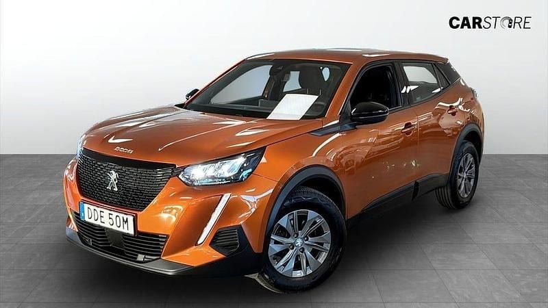 Orange Begagnad 2022 Peugeot 2008 SUV | 199 900 kr (Bra pris) - Bild 1/4