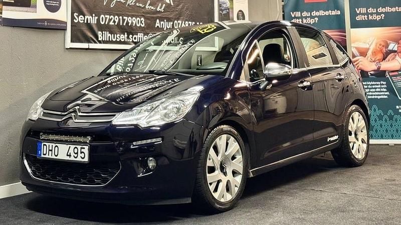 Begagnad Citroën C3 92 HK (67 kW) 2013 Blå Halvkombi