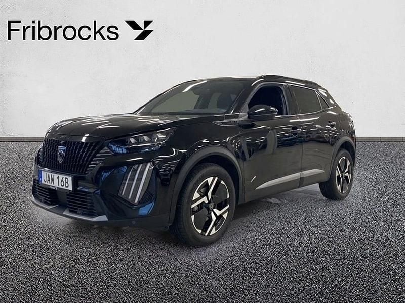 Svart Begagnad 2024 Peugeot 2008 GT SUV | 229 800 kr (Bra pris) - Bild 1/4