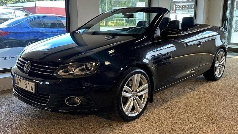 Svart Begagnad 2011 VW Eos Cab | 149 900 kr (Dyr) - Bild 1/4