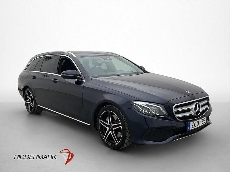 Begagnad Mercedes E220 194 HK (142 kW) 2017 Blå Kombi