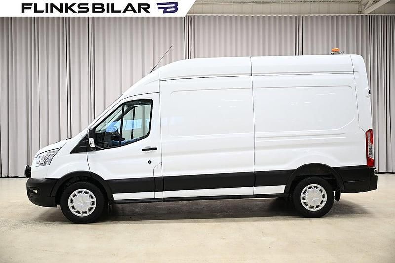 Vit Begagnad 2020 Ford Transit Pickup | 248 750 kr - Bild 1/4