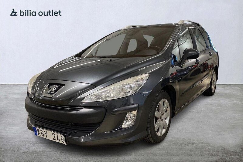 Mörkgrå Begagnad 2009 Peugeot 308 Kombi | 19 000 kr (Superpris) - Bild 1/4