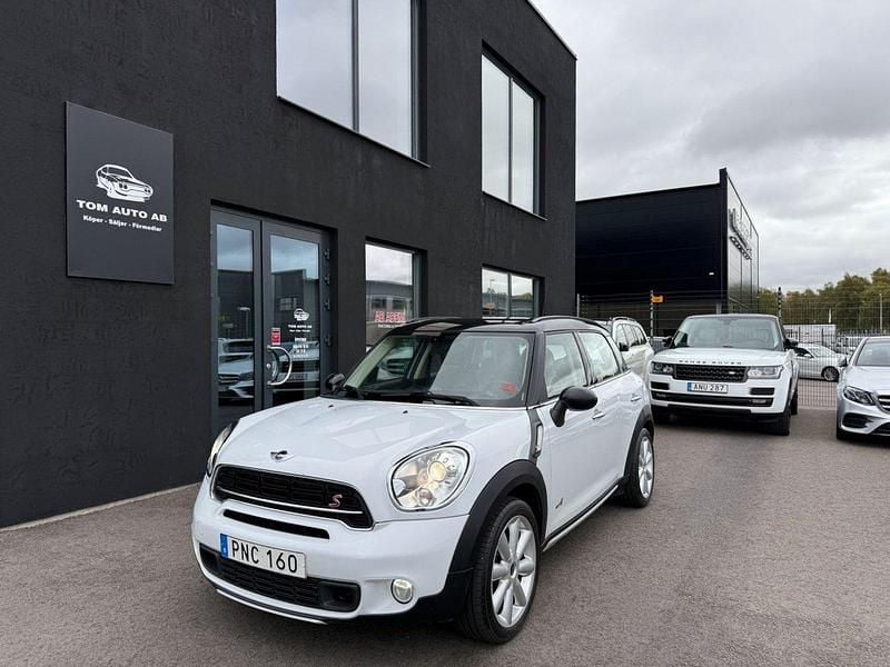 Vit Begagnad 2014 Mini Cooper SD Countryman SUV | 119 900 kr - Bild 1/4
