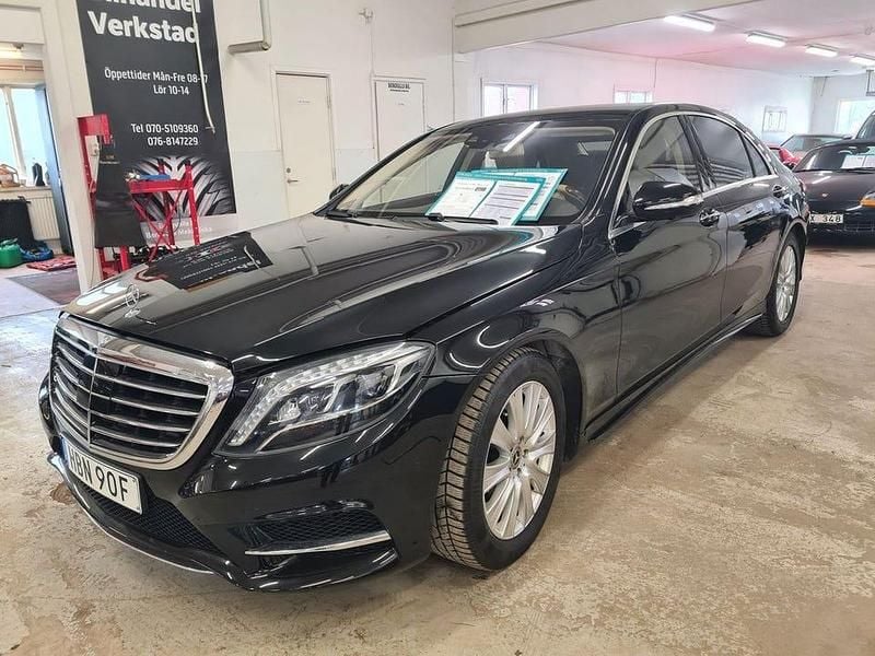 Svart Begagnad 2014 Mercedes S500 AMG Sedan | 550 000 kr (Marknadspris) - Bild 1/4