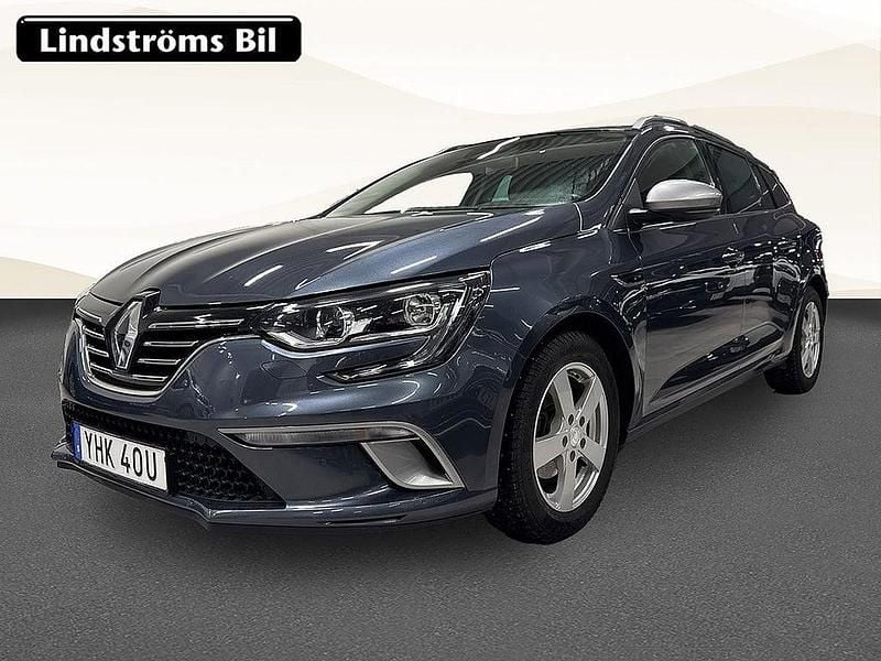 Grå Begagnad 2019 Renault Mégane GT Line GT-Line Kombi | 149 900 kr (Marknadspris) - Bild 1/3