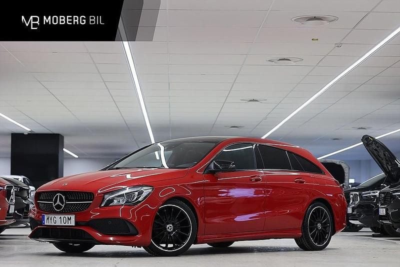 Röd Begagnad 2019 Mercedes CLA180 Shooting Brake AMG Kombi | 209 900 kr (Marknadspris) - Bild 1/2