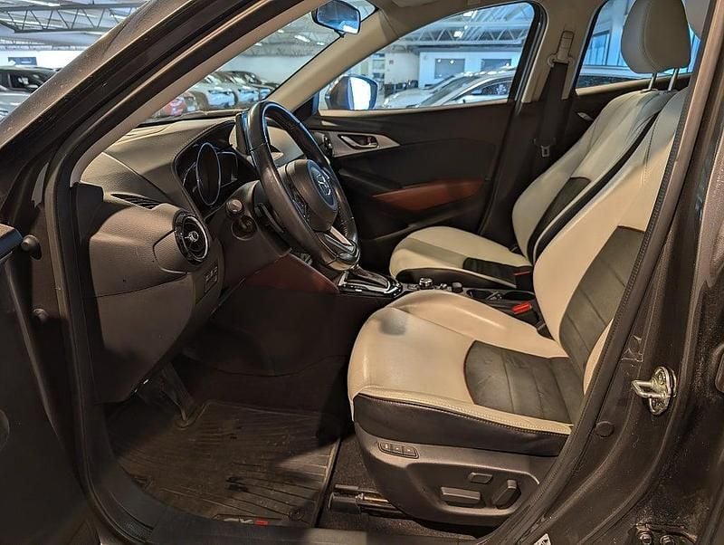 Begagnad Mazda CX-3 Optimum 150 HK (110 kW) 2017 Grå SUV