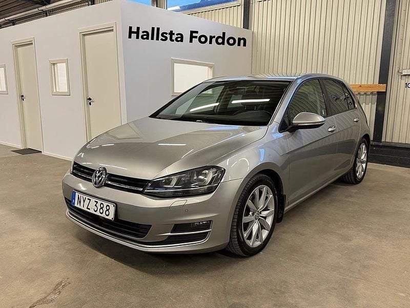 Begagnad VW Golf VII 141 HK (103 kW) 2013 Silver Halvkombi