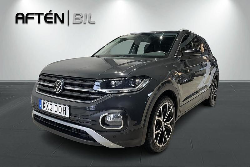 Grå Begagnad 2021 VW T-Cross GT SUV | 179 400 kr (Marknadspris) - Bild 1/3