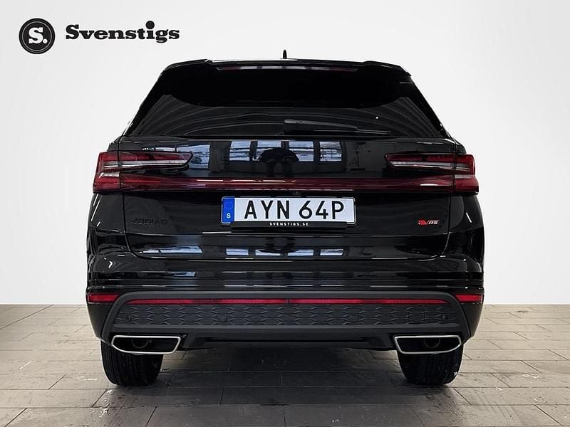 Ny Skoda Kodiaq RS 2026 Svart SUV