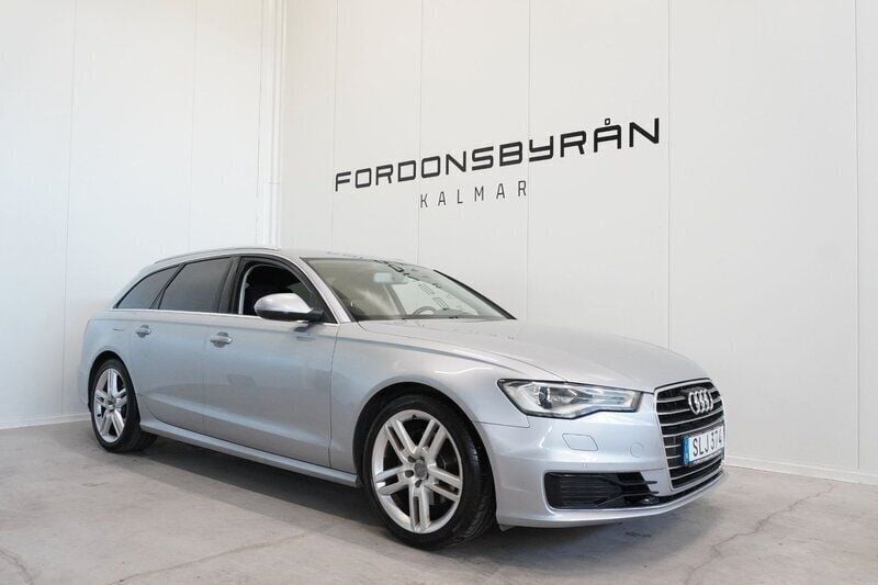 Silver Begagnad 2016 Audi A6 Kombi | 179 800 kr (Bra pris) - Bild 1/4