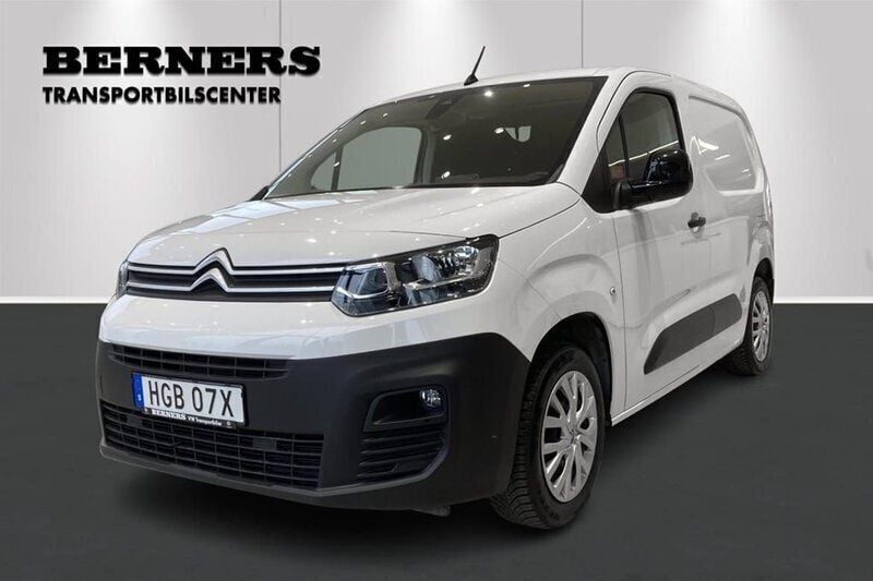 Vit Begagnad 2022 Citroën Berlingo Minibuss | 209 900 kr (Marknadspris) - Bild 1/4