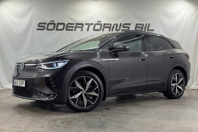 Mörkgrå Begagnad 2022 VW ID.4 GTX SUV | 349 900 kr (Superpris) - Bild 1/4