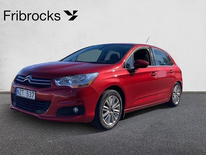 Röd Begagnad 2013 Citroën C4 Halvkombi | 65 900 kr (Marknadspris) - Bild 1/4