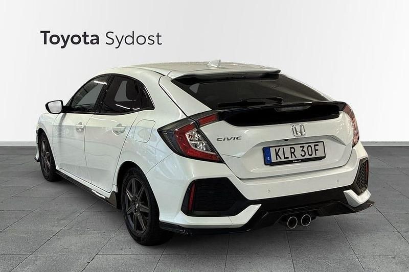 Begagnad Honda Civic Sport 184 HK (135 kW) 2019 Vit