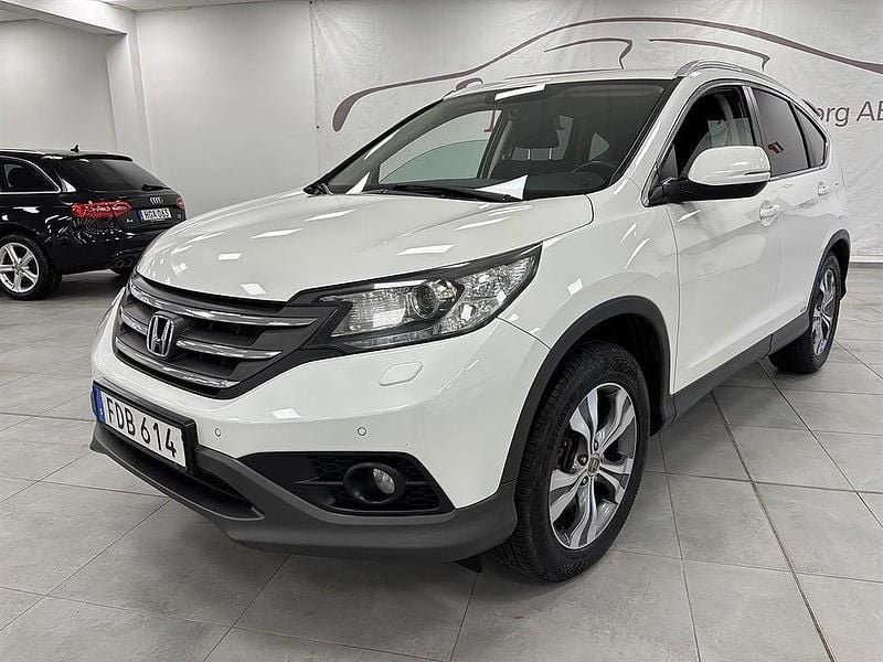 Vit Begagnad 2014 Honda CR-V SUV | 119 900 kr (Marknadspris) - Bild 1/4