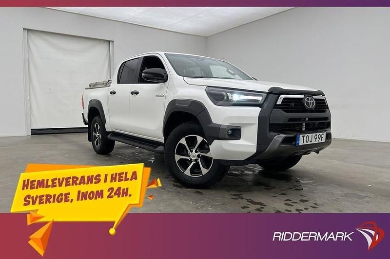 Vit Begagnad 2024 Toyota HiLux Pickup | 669 800 kr (Lite dyr) - Bild 1/3