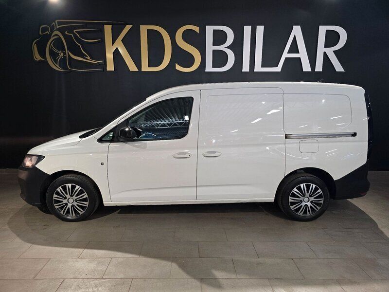 Vit Begagnad 2021 VW Caddy Maxi Minibuss | 199 900 kr (Superpris) - Bild 1/4