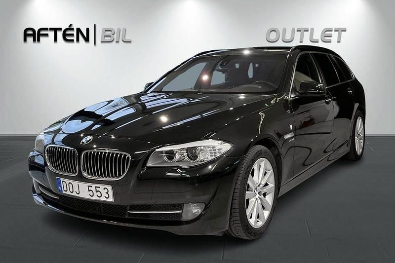 Svart Begagnad 2012 BMW 525 Kombi | 124 900 kr (Marknadspris) - Bild 1/3