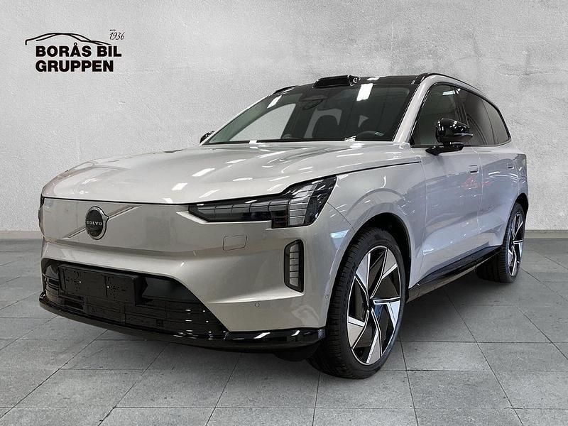 Silver Ny 2025 Volvo EX90 Performance SUV | 1 079 000 kr (Marknadspris) - Bild 1/4