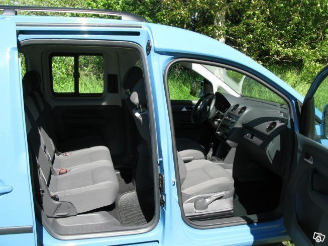 SÃ¥ld vw caddy med camping inrednin., begagnad 2011, 7.500 mil i ...
