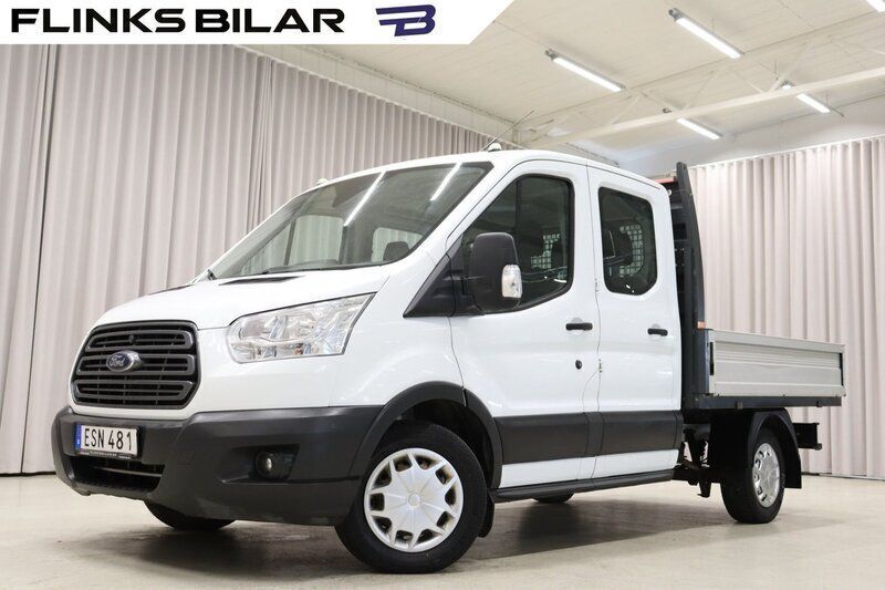 Vit (frozen white) Begagnad 2018 Ford Transit Van | 219 900 kr (Marknadspris) - Bild 1/4