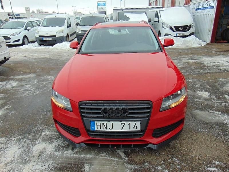 Begagnad Audi A4 160 HK (117 kW) 2008 Röd Kombi