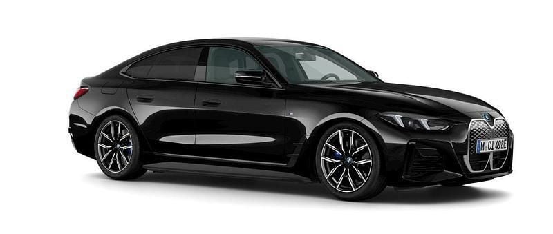 Svart (black sapphire metallic) Ny 2025 BMW i4 Comfort Edition Sedan | 685 700 kr (Marknadspris) - Bild 1/3