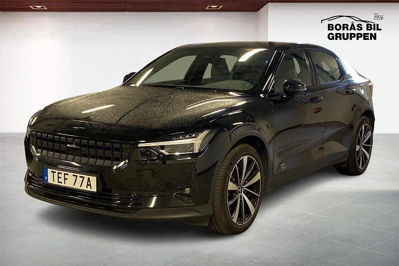 Svart Begagnad 2022 Polestar 2 Long Range Dual motor Halvkombi | 379 000 kr (Marknadspris) - Bild 1/3