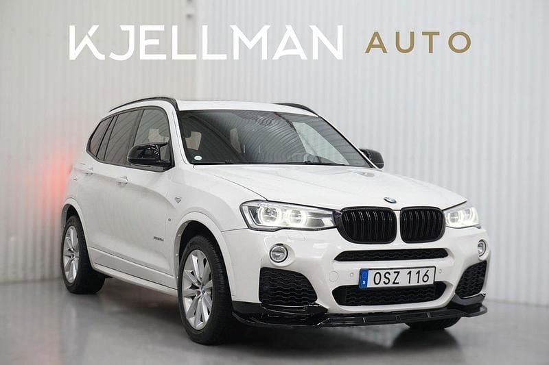 Vit Begagnad 2015 BMW X3 M Sport SUV | 219 900 kr (Dyr) - Bild 1/4