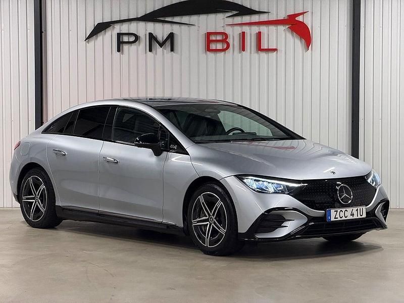 Begagnad Mercedes EQE350 2022 Silver Sedan