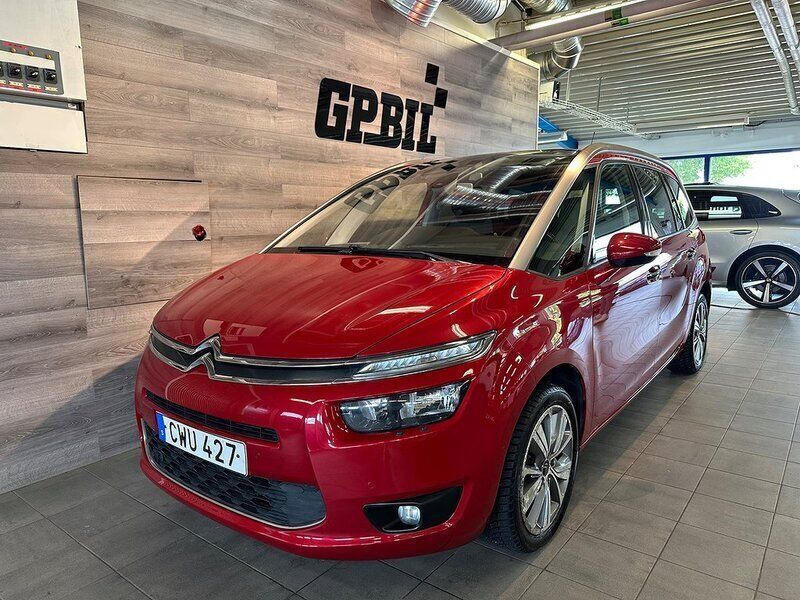 Röd Begagnad 2014 Citroën Grand C4 Picasso Minibuss | 99 000 kr (Lite dyr) - Bild 1/4
