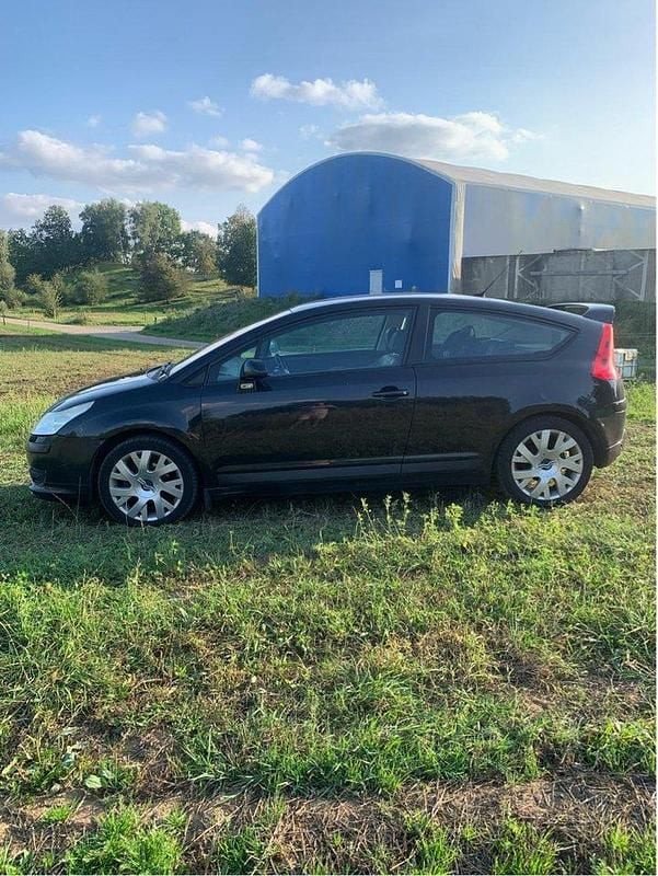 Svart Begagnad 2006 Citroën C4 VTR Sport Sportkupé | 22 900 kr (Bra pris) - Bild 1/4